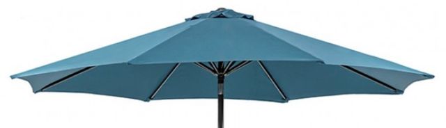Furniture of America® Tano Blue Fabric/Steel Outdoor Umbrella-0