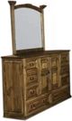 Vintage Furniture Mansion Wax 4-Piece Queen Panel Bedroom Set-2