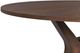 Elements International Santa Barbara Walnut Round Dining Table-5