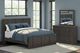 Signature Design by Ashley® Shaehartin 3-Piece Dark Brown Queen Panel Bedroom Set-1