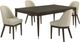 Coaster® Reseda 5-Piece Ash Brown Dining Table Set-0