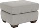Flexsteel® Main Street Silver Spray Ottoman-0
