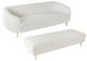 A & B Home 2-Piece White Sofa Set-0