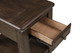 Bernards Bellamy Lane Brown Chairside Table-1