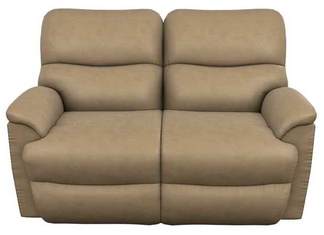 La-Z-Boy® Trouper Silt Power Reclining Loveseat with Headrest-1