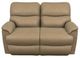 La-Z-Boy® Trouper Silt Power Reclining Loveseat with Headrest-1