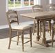 Winners Only® Augusta Rustic Brown/Vanilla Bar Stool-2