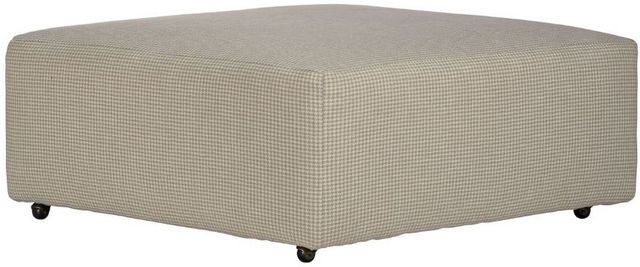 Catnapper® Searsport Castered Cement Cocktail Ottoman-0
