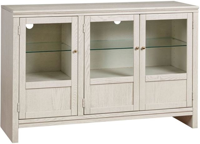 aspenhome® Sandro Brushed White 49'' Console with 3-Doors-0