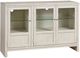 aspenhome® Sandro Brushed White 49'' Console with 3-Doors-0