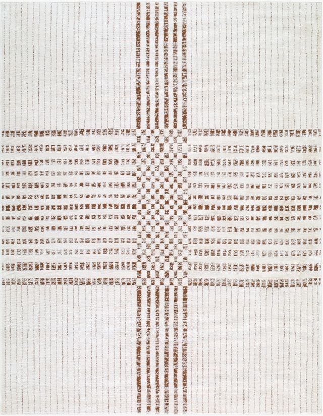 Surya Architect Dark Brown/Ivory 5'x7' Style 2 Area Rug-0