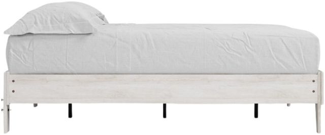 Signature Design by Ashley® Shawburn Whitewash Queen Platform Bed-1