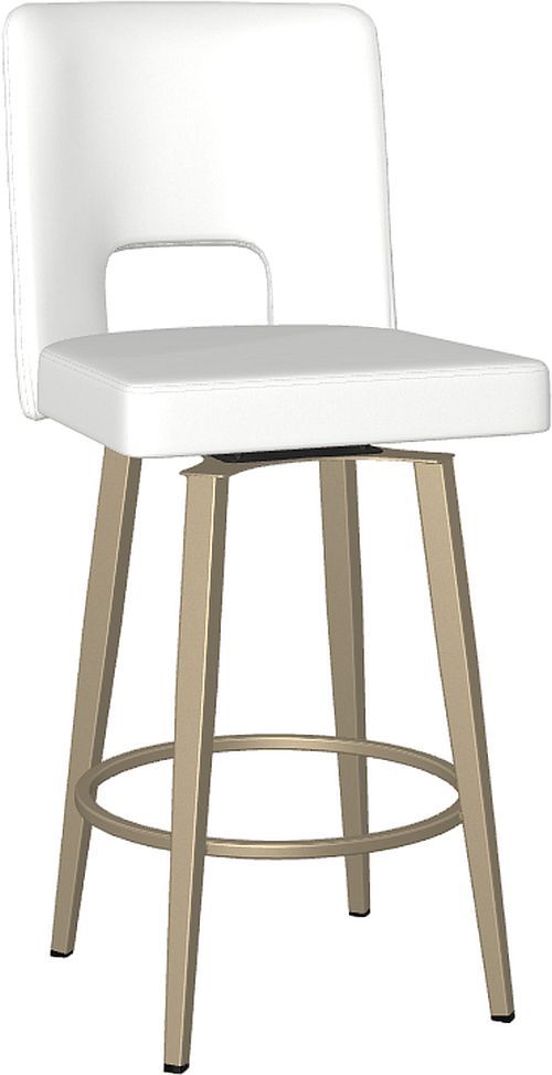 Amisco Customizable Bryana Bar Swivel Stool-2