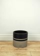 Le Present Cylinder Black 11" Planter-5