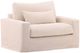 Dovetail Furniture Sylvie Natural Slipcovered Sofa Chair-0