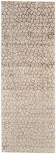 Feizy Cannes Light Gray/Brown 2'10" x 7'10" Rug Runner-0