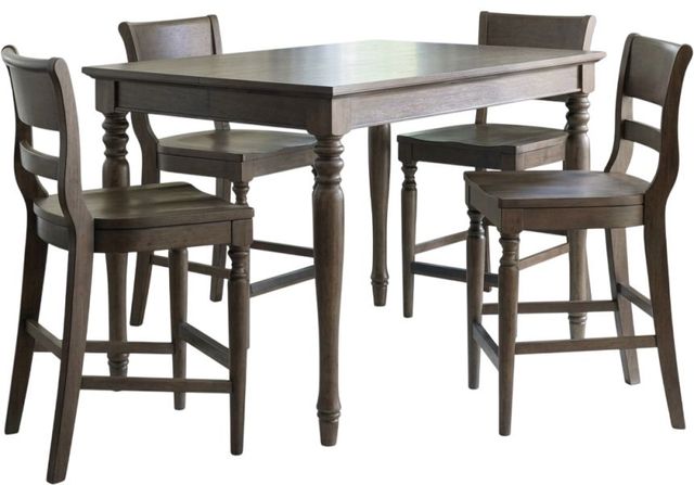 aspenhome® Cambridge 5-Piece Cracked Pepper Counter Set-0