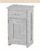 Crate Designs™ Furniture Espresso Night Table Drawer-2