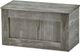 Crate Designs™ Furniture Storm Wood Top Storage Bench-0