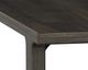 International Furniture Direct Dark Mezquite Black Dining Table-5