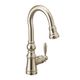 Moen® Weymouth Polished Nickel One-Handle High Arc Pulldown Bar Faucet-1