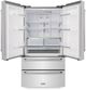 ZLINE 36" 22.5 Cu. Ft. Fingerprint Resistant Stainless Steel Counter Depth French Door Refrigerator with Ice Maker and Water Filter-4