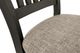 Signature Design by Ashley® Tyler Creek Black/Grayish Brown Slat Back Dining Side Chair-3