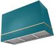 AGA Loge 48" Salcombe Blue Wall Mounted Range Hood  with Brushed Brass Trim-0