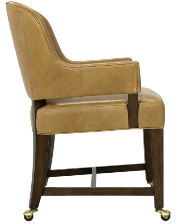 Hooker® Furniture Archives Dark Blond/Walnut Dining Game Chair-3