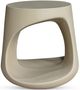 Moe's Home Collection Rothko Cream Concrete Outdoor Stool-0
