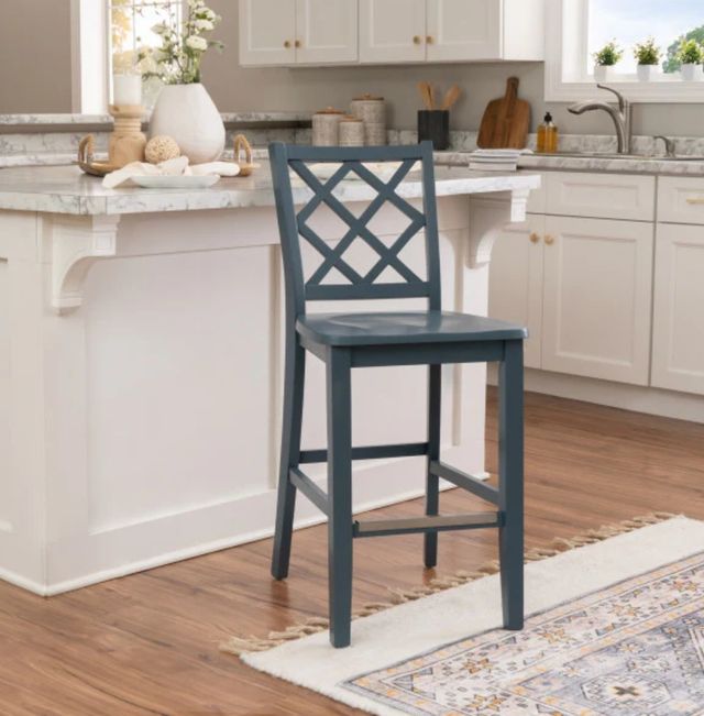 Powell® Maui Graphite Counter Stool -1