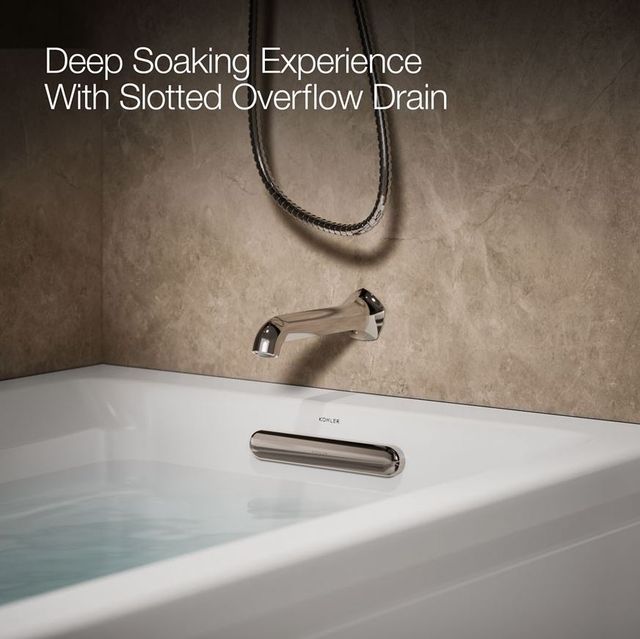 KOHLER® Archer® White 72" x 36" Alcove Whirlpool Bath with Bask® Heated Surface - Right Drain-3