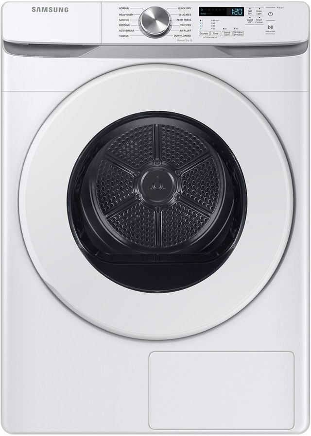 Samsung White Front Load Washer & Electric Dryer Laundry Pair -2