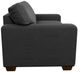 La-Z-Boy® Shiloh Navy Leather Twin Sleep Chair-3