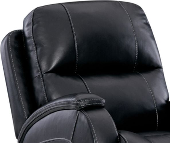 HomeStretch Phantom Black Manual Swivel Glider Recliner-2