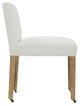 Robin Bruce Customizable Odessa Dining Armless Chair with Casters-2