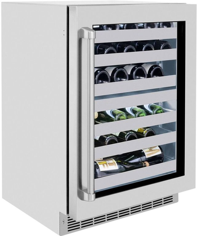 ZLINE Touchstone 24" 4.8 Cu. Ft. Stainless Steel Wine Cooler-3