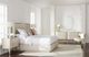 Caracole® Dream Big Caracole Classic Soft Silver Paint Upholstered King Panel Bed-1
