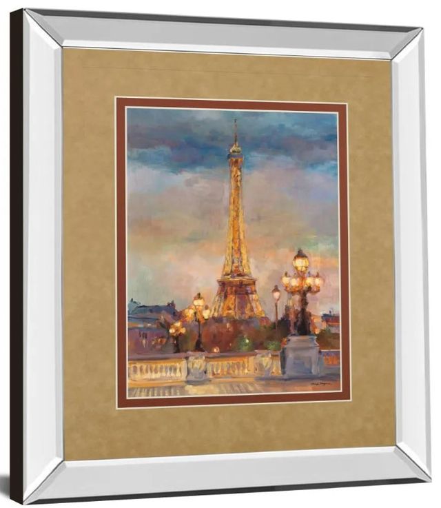 Classy Art The Beginning of the Evening by Marilyn Hageman Mirror Framed Wall Art-1