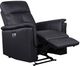 Mazin Furniture Bristow Black Power Glider Recliner-1
