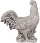 A & B Home Gray Manon Rooster Planter-1