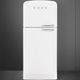 Smeg 50's Style 32'' 19.3 Cu. Ft. White Top Freezer Refrigerator-1