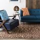Surya Athena Brown Leopard 5'x8' Area Rug-3