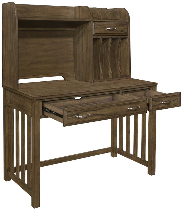 Homelegance® Blanche Brown Desk with Hutch-3