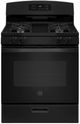 GE® 30" Black Freestanding Gas Range-0
