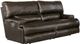 Catnapper® Wembley Steel Leather Power Lay Flat Reclining Sofa with Power Adjustable Headrest-0