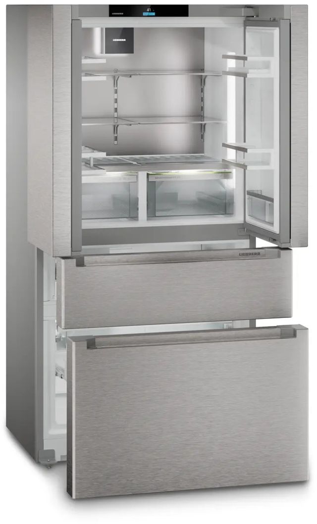 Liebherr 36" 20.7 Cu. Ft. Stainless Steel Counter Depth French Door Refrigerator-2