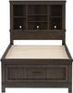 Liberty Furniture Thornwood Hills Rock Beaten Brown Full Youth Bookcase Bed-1