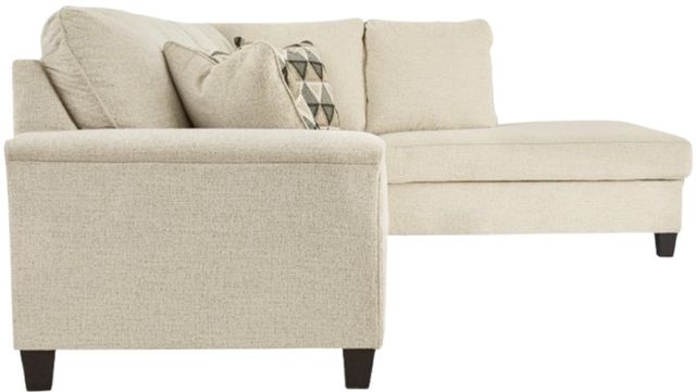 Signature Design by Ashley® Abinger 2-Piece Natural Right-Arm Facing Full Sofa Sleeper Sectional and Chaise-1