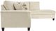 Signature Design by Ashley® Abinger 2-Piece Natural Right-Arm Facing Full Sofa Sleeper Sectional and Chaise-1